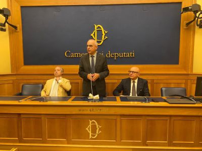 Legge insularità – Conferenza stampa di Gaetano Armao alla Camera dei Deputati - 28.07.2022